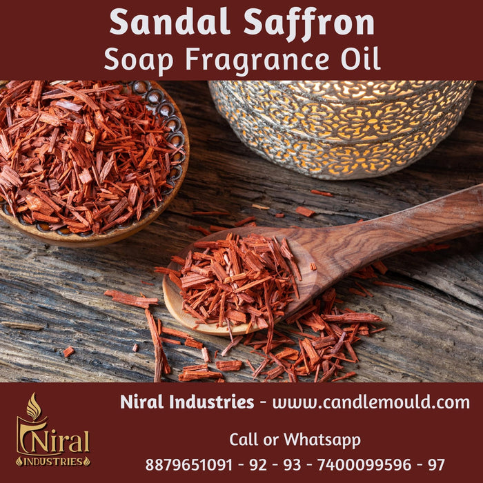 Niral's Sandal Saffron Soap Fragrance Oil