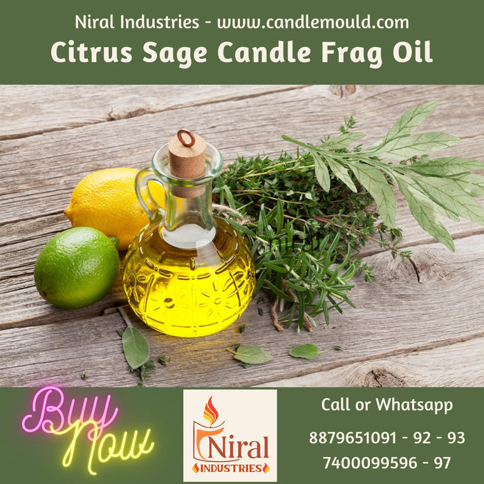 Sage & Citrus Diffuser Oil | Mallory Candle Co