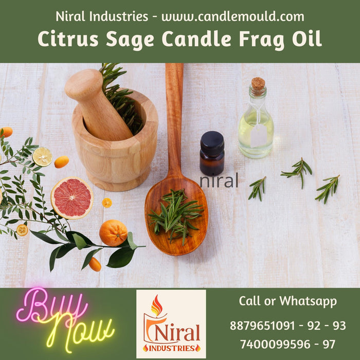 Sage & Citrus Diffuser Oil | Mallory Candle Co