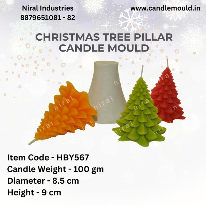 Christmas Tree Candle Mould Combo