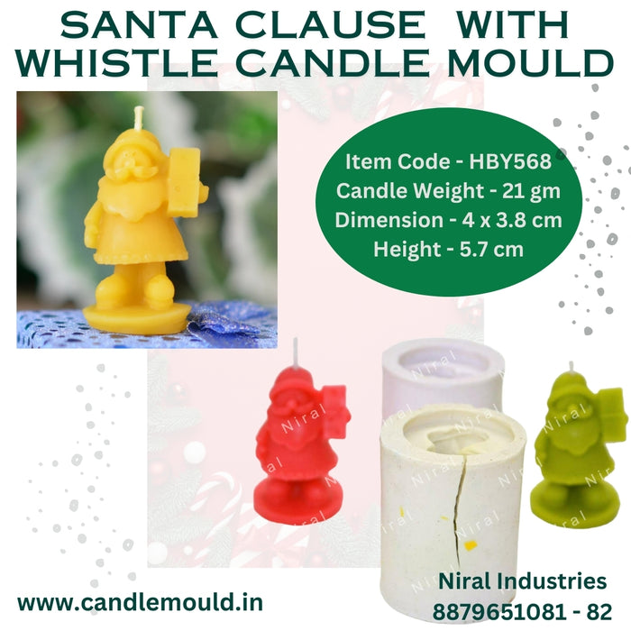 Christmas Santa Candle Mould Combo