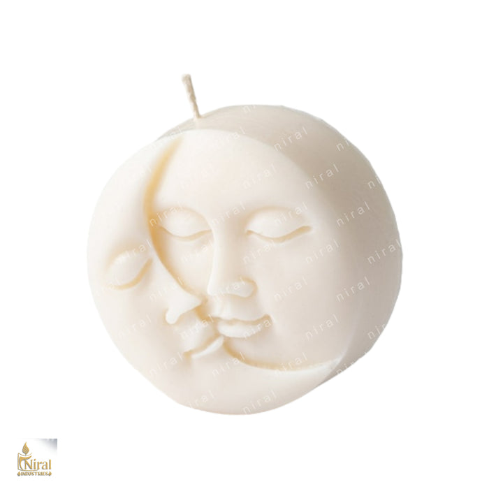 Sun Moon Silicone Candle Mould HBY778, Niral Industries