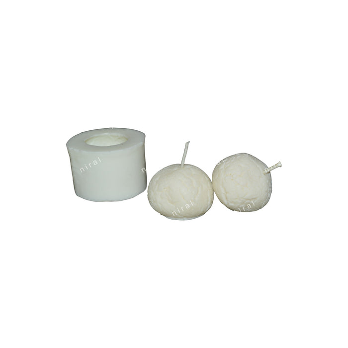 Tempting Rasgulla Silicone Candle Mould HBY901, Niral Industries