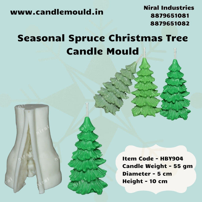 Christmas Tree Candle Mould Combo