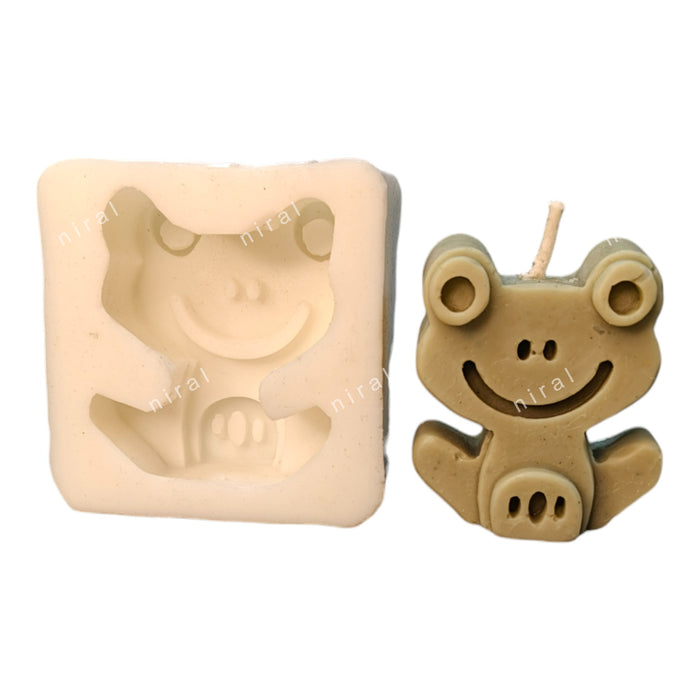 Froggy Silicone Candle Mould, HBY1000