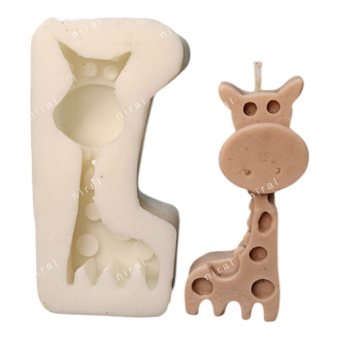 Giraffe Silicone Candle Mould, HBY998