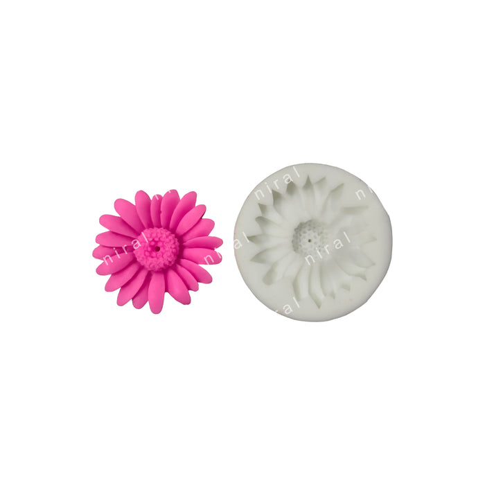 Daisy Flower Tart Big Mould HBY893, Niral Industries.