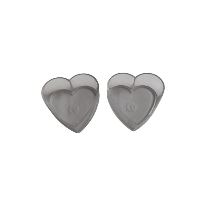 Niral's Poly T - Cup Heart 38 x 14 mm