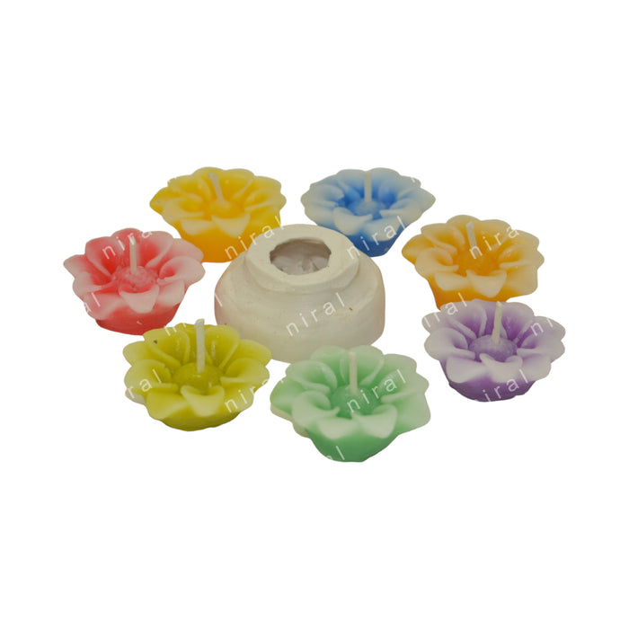 Sunny Blooms Silicone Candle Mold SL106, Niral Industries