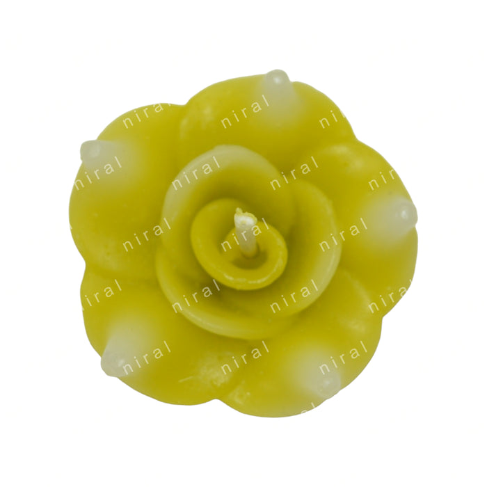 Delicate Rose Silicone Candle Mold HBY247, Niral Industries