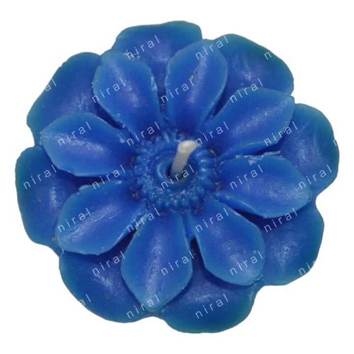 Designer Flower Candle Silicone Mould SL601, Niral Industries