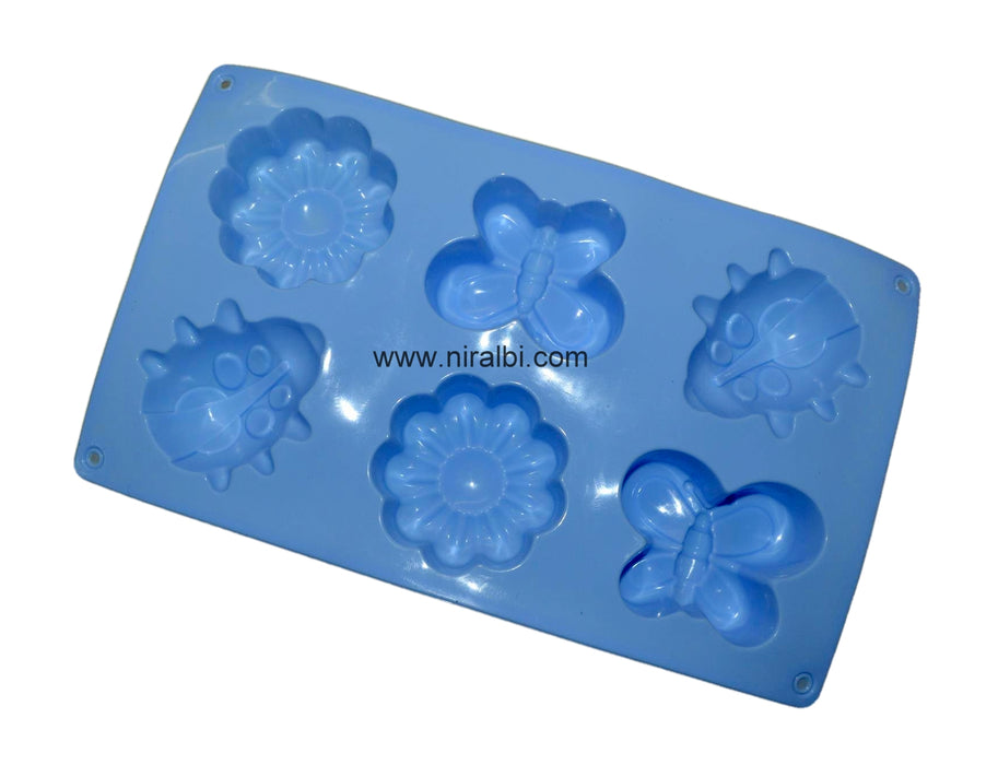 6 Cavities Insect Soap Mould, SP32277