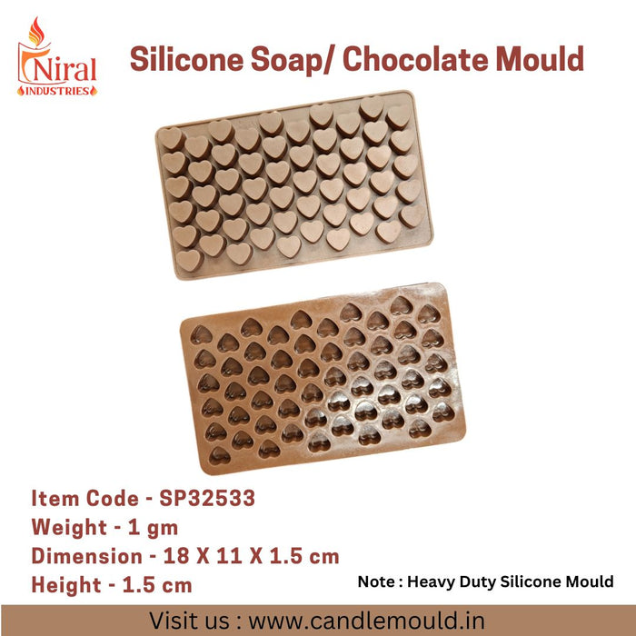 Mini Heart Mould, Niral Industries.